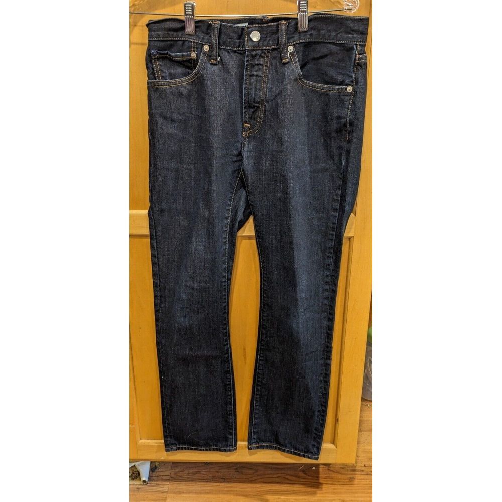 Gap 1969 Jeans Mens Slim  Fit‎ Blue Denim Cotton  29X30 Measures Same